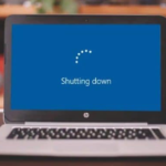 Shutting down your laptop