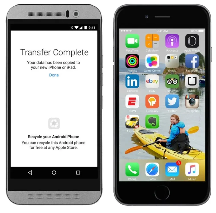 How to Transfer Data from Android to iPhone